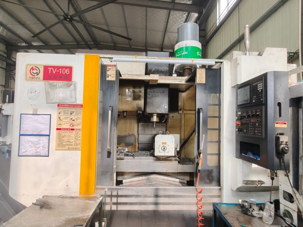 5-axis CNC machining center