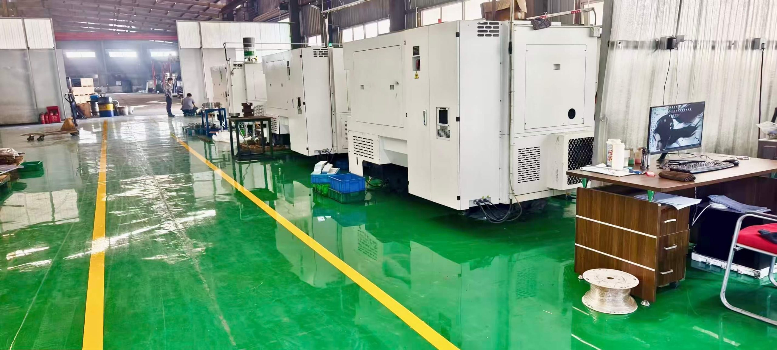 Custom Precision CNC Machining Factory Workshop, high tolerance metal machined parts