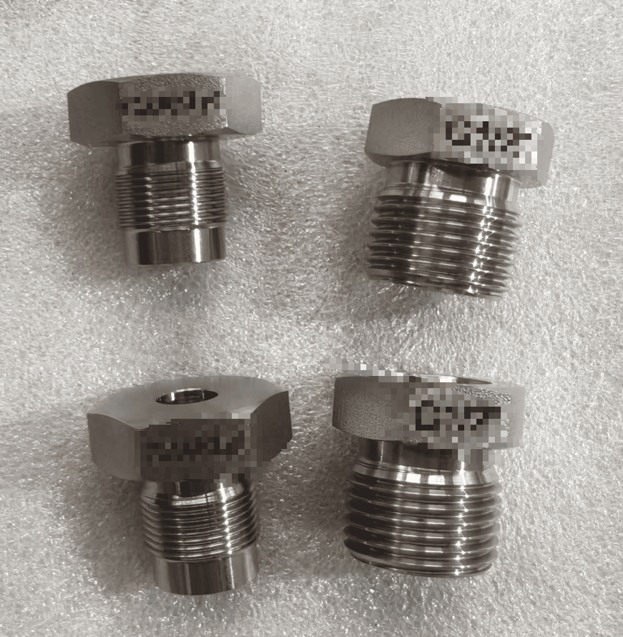SUS303 press bushings CNC turned stainless steel components